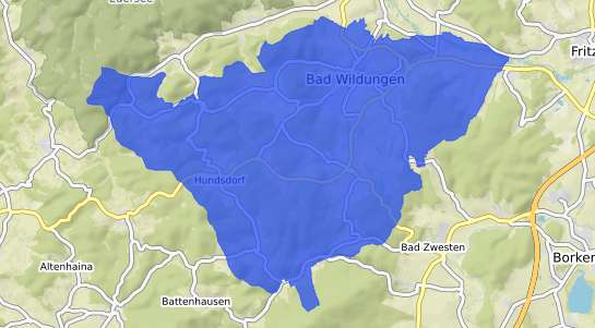 Bodenrichtwertkarte Bad Wildungen